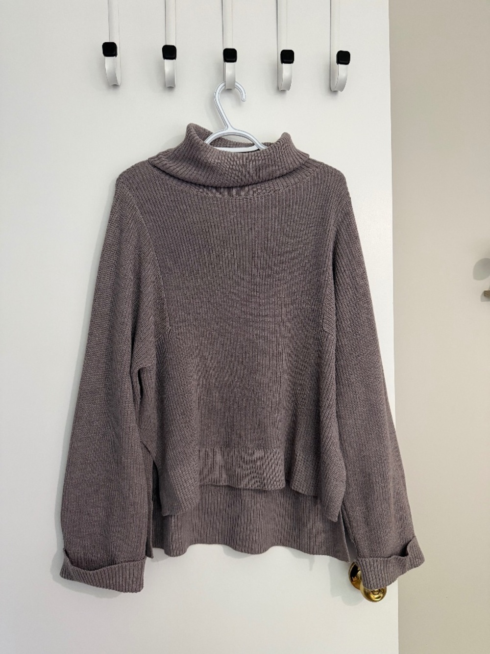 Gentle fawn turtleneck sweater